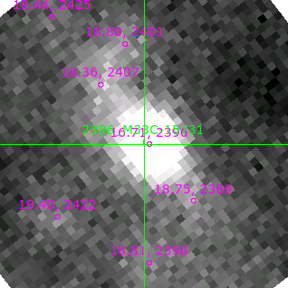 M33C-15731 in filter V on MJD  58750.190