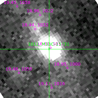 M33C-15731 in filter V on MJD  58902.060