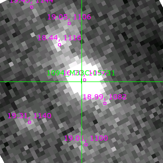 M33C-15731 in filter V on MJD  59794.360
