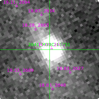 M33C-15731 in filter V on MJD  59794.360