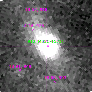 M33C-15731 in filter V on MJD  59854.230