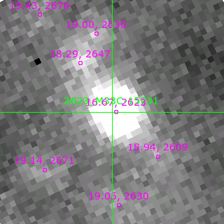 M33C-15731 in filter V on MJD  59903.200