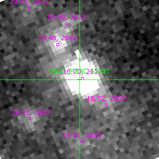M33C-15731 in filter V on MJD  60172.380