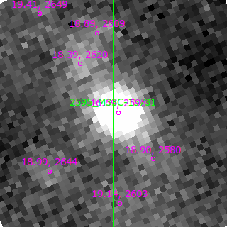 M33C-15731 in filter V on MJD  60205.160