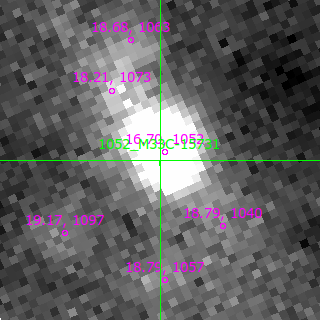 M33C-15731 in filter V on MJD  60290.150