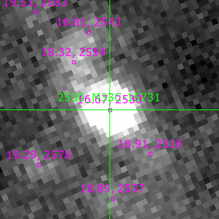 M33C-15731 in filter V on MJD  60533.380