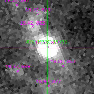 M33C-15731 in filter V on MJD  60556.270