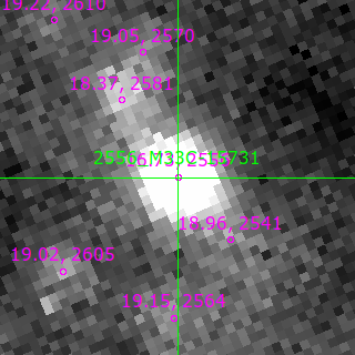M33C-15731 in filter V on MJD  60556.270