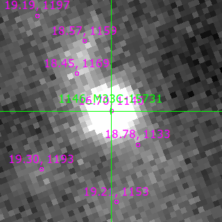 M33C-15731 in filter V on MJD  60651.160