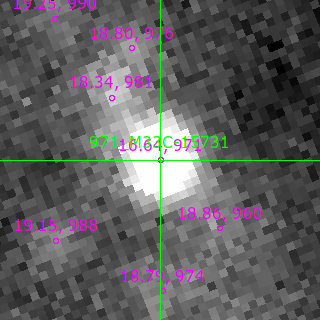 M33C-15731 in filter V on MJD  60651.160