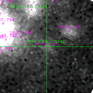 M33C-15742 in filter B on MJD  58108.140