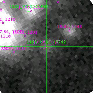 M33C-15742 in filter B on MJD  59171.110