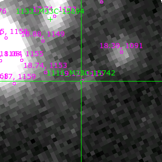 M33C-15742 in filter B on MJD  59903.220
