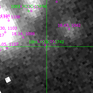 M33C-15742 in filter B on MJD  60262.160