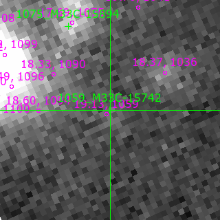 M33C-15742 in filter B on MJD  60506.370