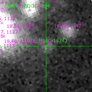 M33C-15742 in filter B on MJD  60556.290
