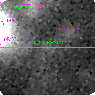 M33C-15742 in filter I on MJD  59171.110