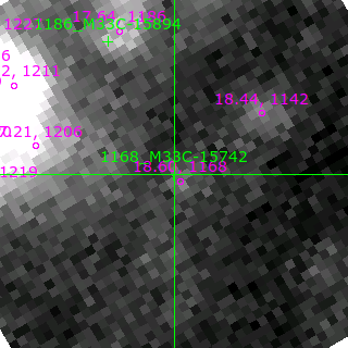 M33C-15742 in filter I on MJD  59171.110