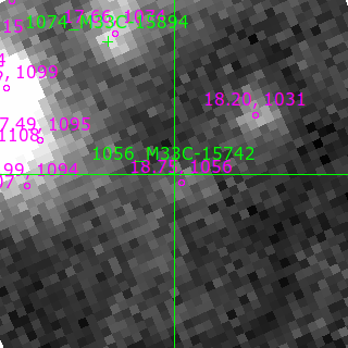 M33C-15742 in filter I on MJD  60533.380