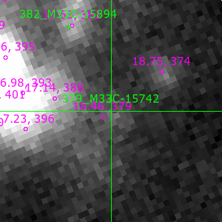 M33C-15742 in filter R on MJD  60564.220