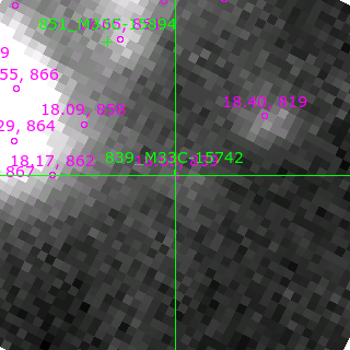 M33C-15742 in filter V on MJD  58103.170