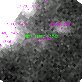 M33C-15742 in filter V on MJD  58341.390