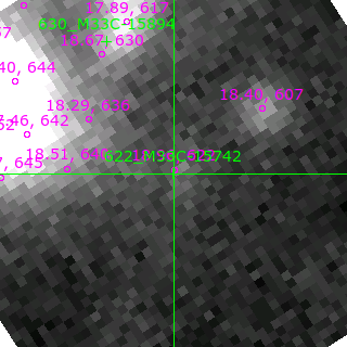 M33C-15742 in filter V on MJD  58902.050