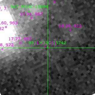 M33C-15742 in filter V on MJD  59849.160