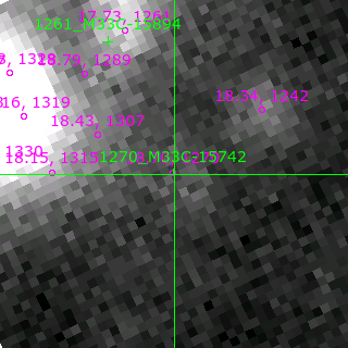 M33C-15742 in filter V on MJD  59851.150