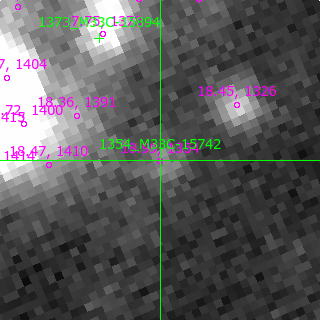M33C-15742 in filter V on MJD  60342.100