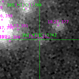 M33C-15742 in filter V on MJD  60564.220