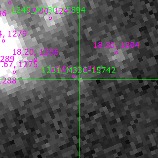 M33C-15742 in filter V on MJD  60594.120