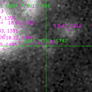 M33C-15742 in filter V on MJD  60612.160