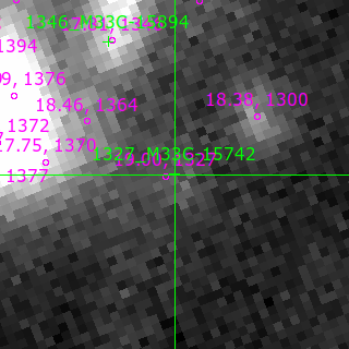 M33C-15742 in filter V on MJD  60651.170