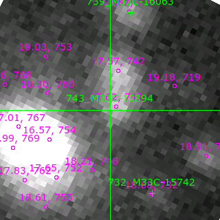 M33C-15894 in filter B on MJD  58108.140