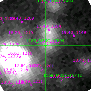 M33C-15894 in filter B on MJD  59171.110