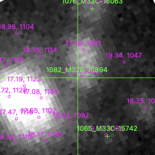 M33C-15894 in filter B on MJD  60262.160