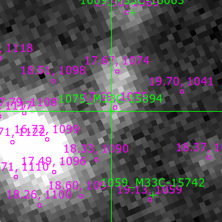 M33C-15894 in filter B on MJD  60506.370