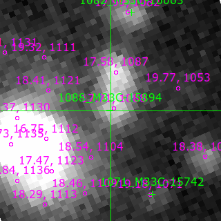 M33C-15894 in filter B on MJD  60556.290