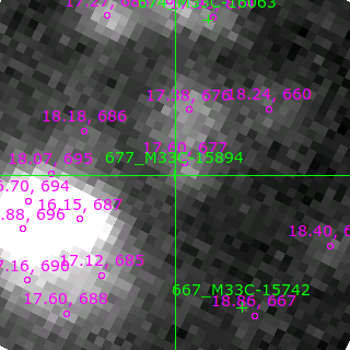 M33C-15894 in filter I on MJD  58108.140
