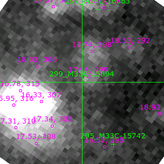 M33C-15894 in filter I on MJD  58341.400