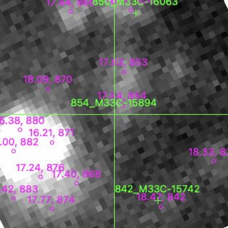M33C-15894 in filter I on MJD  59903.220