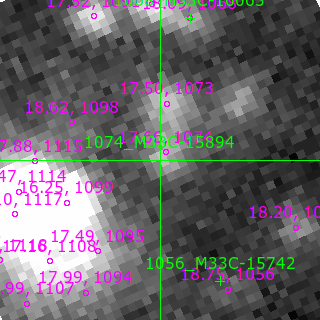 M33C-15894 in filter I on MJD  60533.380