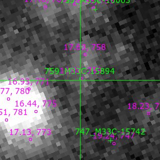 M33C-15894 in filter I on MJD  60594.120