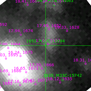 M33C-15894 in filter R on MJD  58750.190