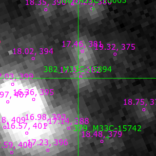 M33C-15894 in filter R on MJD  60564.220