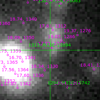 M33C-15894 in filter V on MJD  56593.160