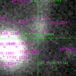 M33C-15894 in filter V on MJD  56976.190