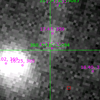 M33C-15894 in filter V on MJD  57406.100