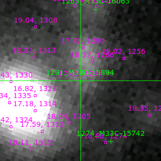 M33C-15894 in filter V on MJD  57634.380